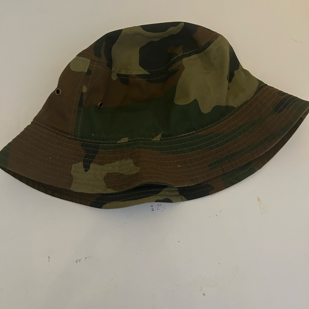 Green and Brown Camouflage Baseball Cap Durable Accessories